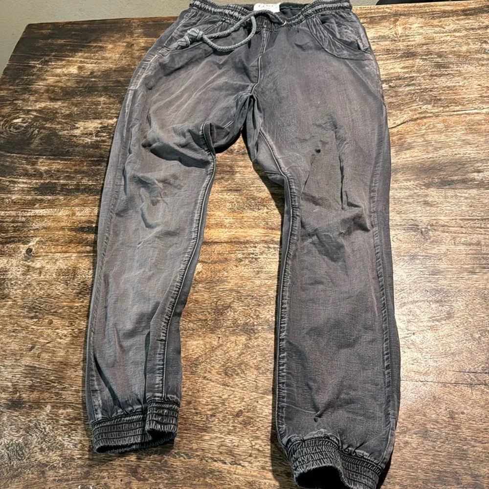 One by one teaspoon grey super trackies size 26 drop crotch EDGY FEMININE